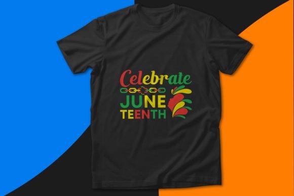 Download Juneteenth Typography T Shirt Design - Premium Resources