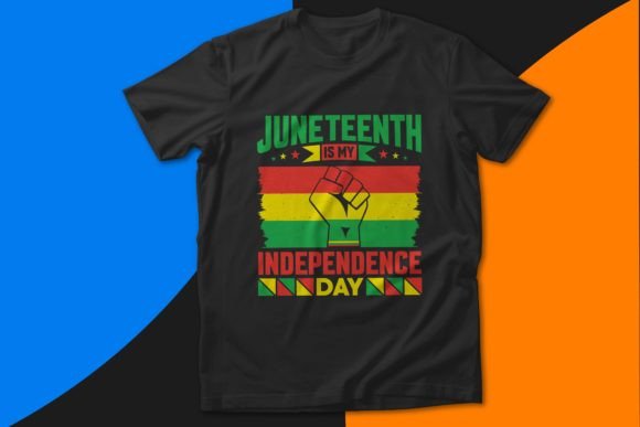 Download Juneteenth Typography T Shirt Design - Premium Resources